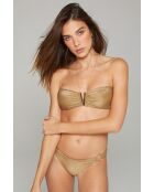 Haut de maillot de bain Shiraz tan