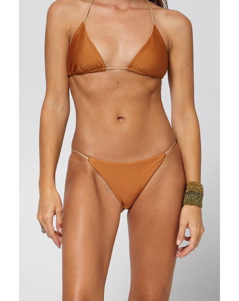 Pantalones de baño marrones Claudia