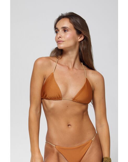 Pantalones de baño marrones Claudia