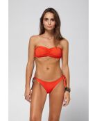 Top de bikini naranja Julie