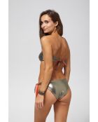 Top de bikini naranja Julie