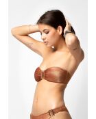 Top de bikini Romy Terre de Sienne