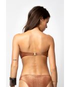 Top de bikini Romy Terre de Sienne