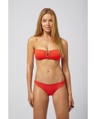 Top de bikini naranja Paola