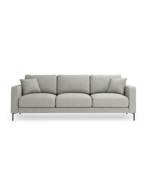 Venus 3-Sitzer-Sofa Hellgrau - 220x92x90