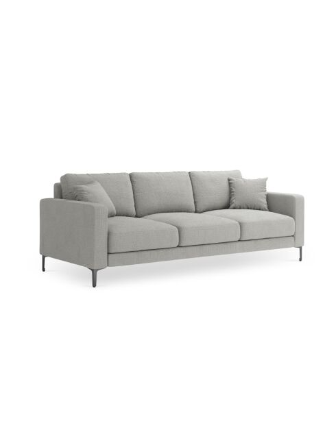 Venus 3-Sitzer-Sofa Hellgrau - 220x92x90
