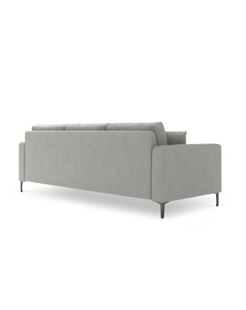 Venus 3-Sitzer-Sofa Hellgrau - 220x92x90