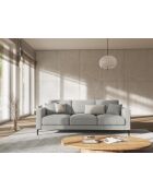 Venus 3-Sitzer-Sofa Hellgrau - 220x92x90