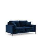 Venus 2-Sitzer-Sofa aus Samt königsblau - 158x92x90 cm
