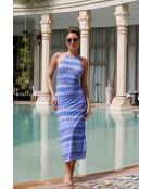 Hellblau/Langes Kleid COMO