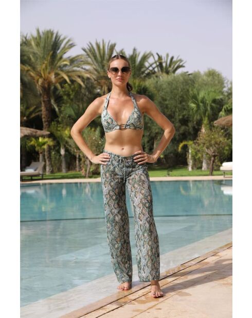 Donkergroene broek/Tropea