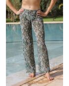 Donkergroene broek/Tropea