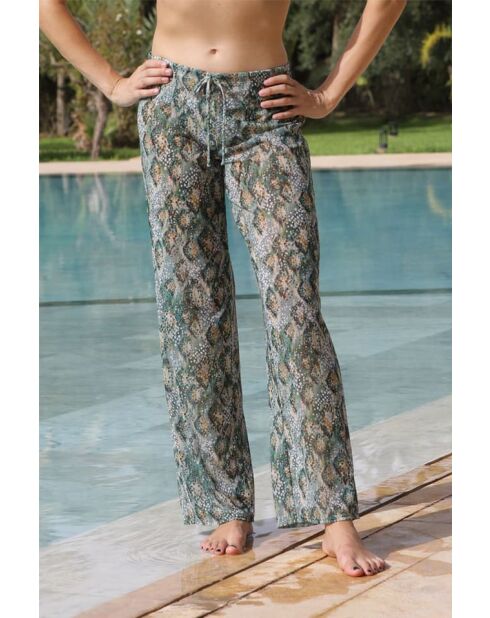 Donkergroene broek/Tropea