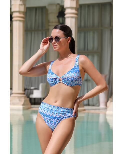 Bas de maillot de bain bleu clair/ Côme