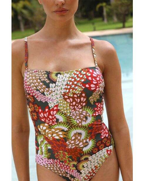 Maillot 1 Pièce bustier vert clair/Turin