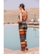 Pantalon multicolor/ Gaïa
