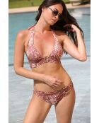 Haut de maillot de bain rosé / Iris