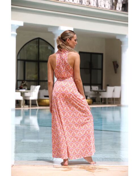 Tunique Darling Longue corail rose / Positano