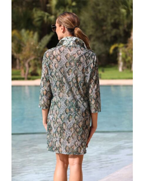 Chemise vert foncé / Tropéa