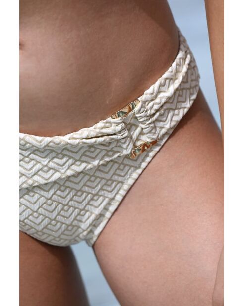 Haut de maillot de bain blanc/ Diane