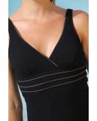 Maillot 1 pièce gainant noir