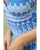 Maillot 1 pièce gainant bleu clair/ Côme