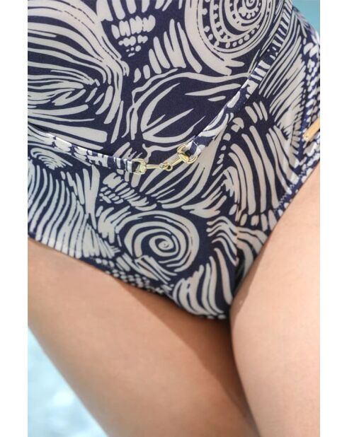 Maillot 1 Pièce Romane bleu foncé/ Éos