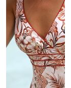 Beige badpak uit één stuk/Salus