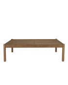 Ensemble de salon de jardin 4 places en acacia et cordage synthétique vert sapin