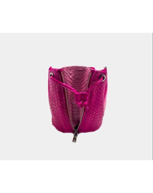 Amber Electric roze pythontas - 22 x 20 cm