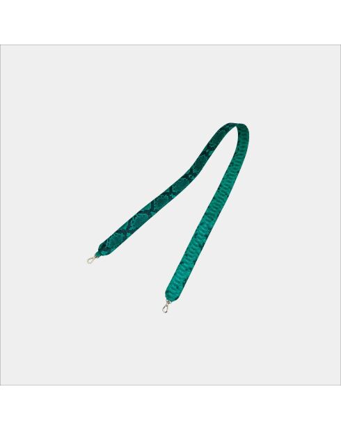 Big Emerald Python zachte etui - 31 x 20 cm