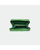 Bridget Jungle portemonnee met python - 14 x 10 cm