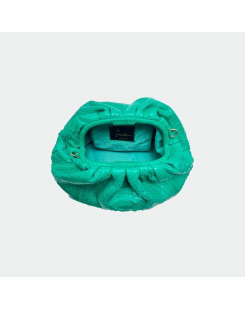 Großer weicher Barbade-Pythonbeutel, 31 x 20 cm