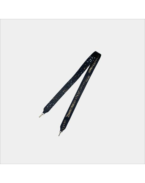 Pochette souple en python Big Stellar Gold - 31 x 20 cm