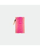 Sylvano Rosario python kaarthouder - 8 x 14 cm