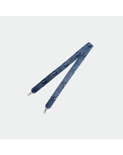 Bolso suave de pitón con forro interior de algodón Jade jeans - 35 x 22 cm