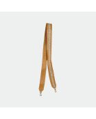 Großer weicher Beutel aus böhmischem Pythonleder - 31 x 20 cm