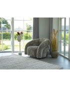 Fauteuil lounge Valletta pivotant pivotant naturel HN1251 - 93x83x70 cm