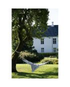 Amaca Edessa in poliestere/cotone in larice bianco sporco - 200x80x30 cm