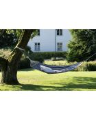 Amaca Lamia in poliestere/cotone larice nero/grigio/bianco - 200x120x2 cm