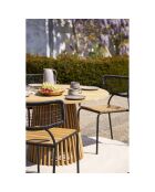 Mesa de comedor Lorca de teca natural - 120x120x75 cm