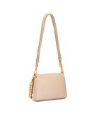 Sac bandoulière Cross Over Sable Noir - 19x13x6 cm