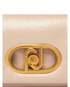 Sac bandoulière Cross Over Sable Noir - 19x13x6 cm