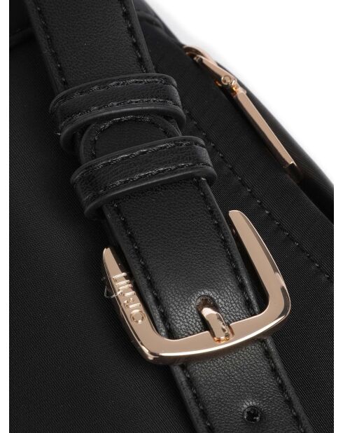 Bolsa banana negra Ecs M - 34x14x5 cm