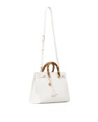 Borsa tote L bianco sporco - 32x25x15 cm