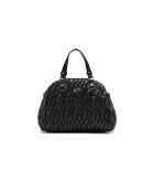 Bolso de hombro Boston negro - 39x30x10,5 cm