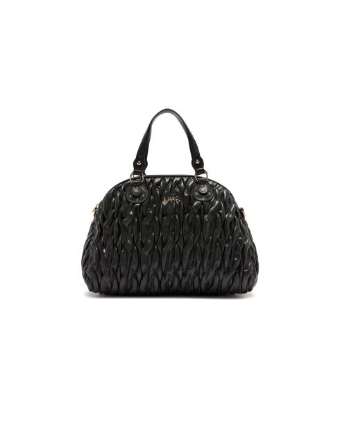 Bolso de hombro Boston negro - 39x30x10,5 cm