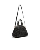 Bolso de hombro Boston negro - 39x30x10,5 cm