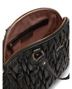 Bolso de hombro Boston negro - 39x30x10,5 cm