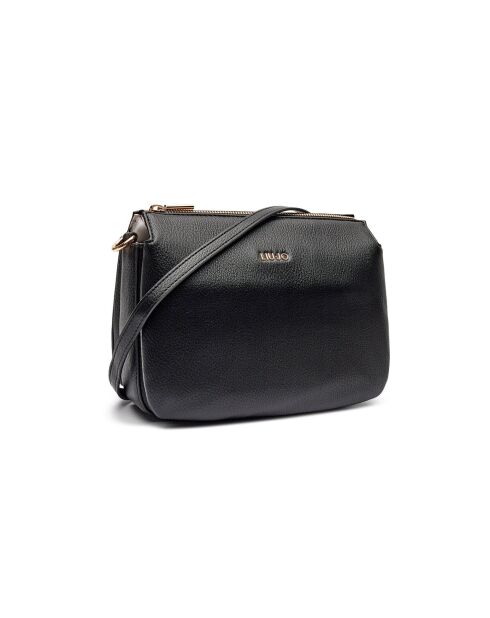 Bolso de hombro negro Caliwen - 24x18x10 cm